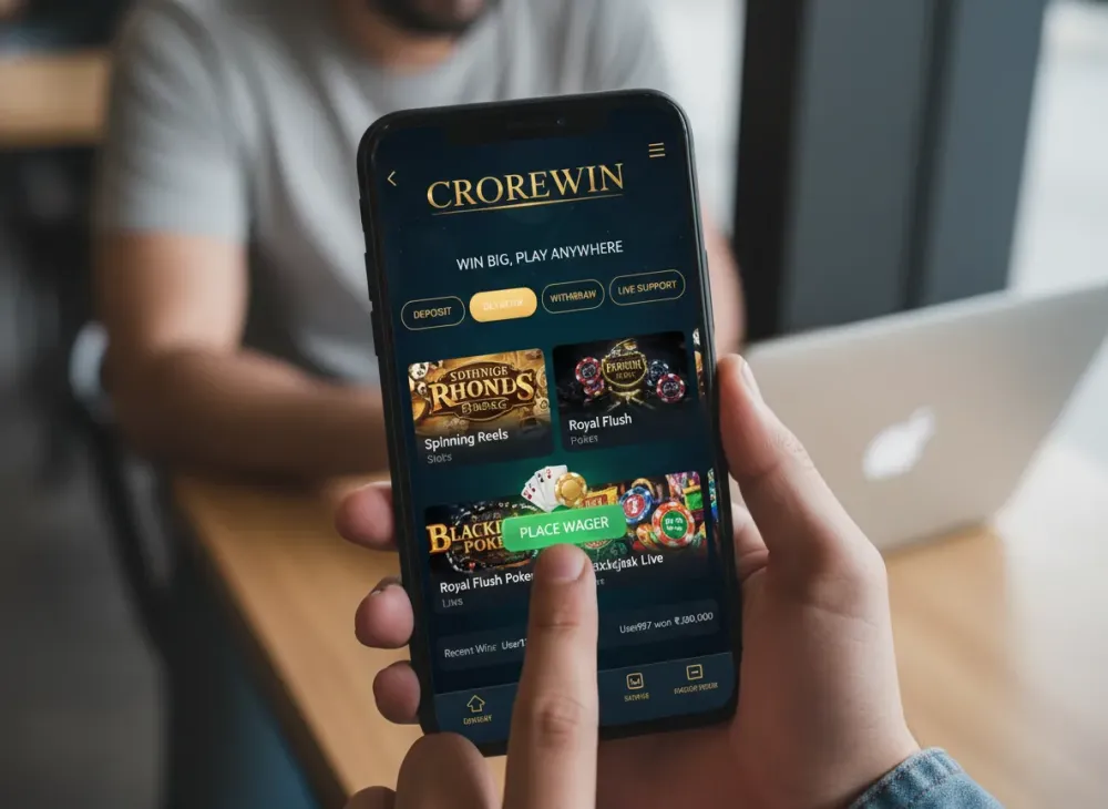Crorewin gambling review and how to place wagers