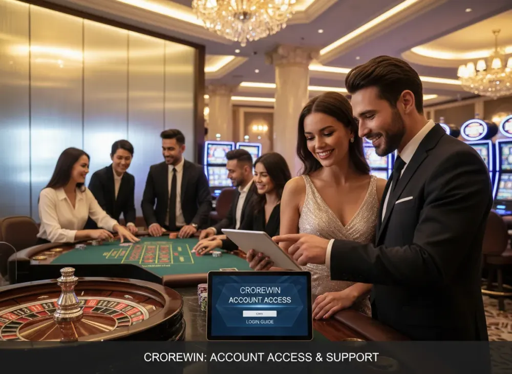 Crorewin login guide for account access and support